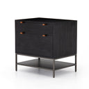 Talis Trey Modular Filing Cabinet - Black Wash Poplar