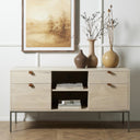 Valeria Trey Modular Filing Credenza - Dove Poplar