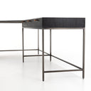 Solara Trey Filing Cabinet Desk System - Black Wash Poplar
