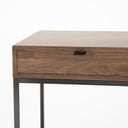 Solara Trey Filing Cabinet Desk System - Auburn Poplar