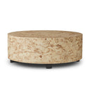 Solara Hudson Round Coffee Table - Bark Paper
