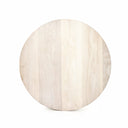 Aveline Hudson Round End Table - Ashen Walnut