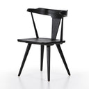 Luxe Haven Ripley Dining Chair - Black Oak None