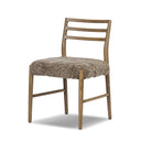 Aurelian Glenmore Dining Chair - Smoked Oak Taupe Shearling