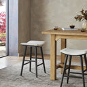Aveline Union Bar Counter Stool - Counter Essence Natural Light Carbon Ash