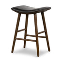 Vesper Union Bar Counter Stool - Counter Distressed Black Warm Parawood