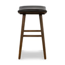 Vesper Union Bar Counter Stool - Counter Distressed Black Warm Parawood