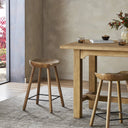Luxe Barrett Bar Counter Stool - Bar Natural Matte