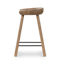 Luxe Barrett Bar Counter Stool - Counter Natural Matte