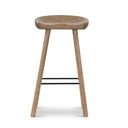 Luxe Barrett Bar Counter Stool - Bar Natural Matte