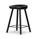 Luxe Barrett Bar Counter Stool - Counter Matte Black
