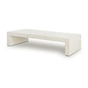 Aurelian Parish Coffee Table - White Concrete
