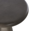 Aveline Ravine Concrete Accent Tables Set Of 2 - Dark Grey