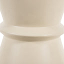 Veridian Lina End Table - Parchment White