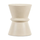 Veridian Lina End Table - Parchment White