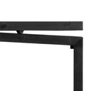 Amara Console Table - 79 - Aged Black Pine