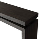 Chic Matthes Console Table - 79 - Smoked Black Veneer
