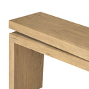 Amara Console Table - 79 - Worn Oak Veneer