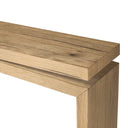 Amara Console Table - 79 - Worn Oak Veneer