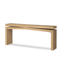 Amara Console Table - 79 - Worn Oak Veneer