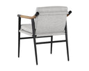 MEADOW DINING ARMCHAIR - VAULT FOG