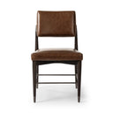 Luxe Haven Anton Dining Chair - Havana Brown