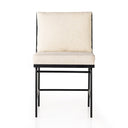Elysian Crete Dining Chair - Savile Flax Brushed Ebony