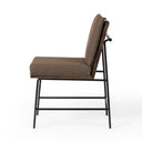 Verity Crete Dining Chair - Fiqa Boucle Cocoa Sienna Brown Ash