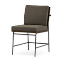 Verity Crete Dining Chair - Landale Charcoal Sienna Brown Oak