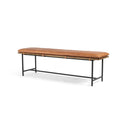 Aurelia Gabine Accent Bench - Brandy