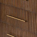 Aria 5 Drawer Dresser - Terra Brown Oak