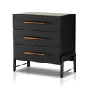 Avante Rosedale 3 Drawer Dresser - Ebony Oak