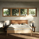 Verity Rosedale Bed - King Yucca Oak Veneer Chaps Sand