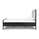 Verity Rosedale Bed - Queen Ebony Oak Veneer