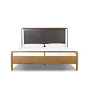 Verity Rosedale Bed - King Amber Oak Veneer