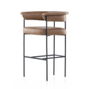 Evermore Carrie Bar Counter Stool - Bar Chaps Saddle