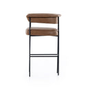 Evermore Carrie Bar Counter Stool - Bar Chaps Saddle