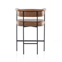 Evermore Carrie Bar Counter Stool - Counter Chaps Saddle