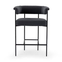 Evermore Carrie Bar Counter Stool - Counter Fiqa Boucle Slate