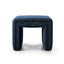 Luxe Augustine Ottoman-21 - Sapphire Navy