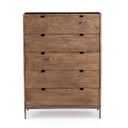 Avante Trey 5 Drawer Dresser - Auburn Poplar