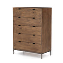 Avante Trey 5 Drawer Dresser - Auburn Poplar