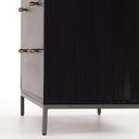 Avante Trey 5 Drawer Dresser - Black Wash Poplar