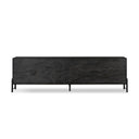 Luxe Rosedale Media Console - Ebony Oak Veneer