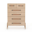 Avante Rosedale 6 Drawer Tall Dresser - Yucca Oak