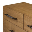 Avante Rosedale 6 Drawer Tall Dresser - Amber Oak Veneer