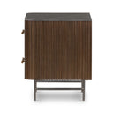 Verity Fletcher Nightstand - Terra Brown Oak Veneer