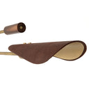 Graceful Astrid Chandelier - Dark Brown Leather