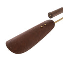 Graceful Astrid Chandelier - Dark Brown Leather