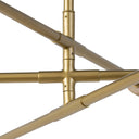 Graceful Astrid Chandelier - Flax Linen